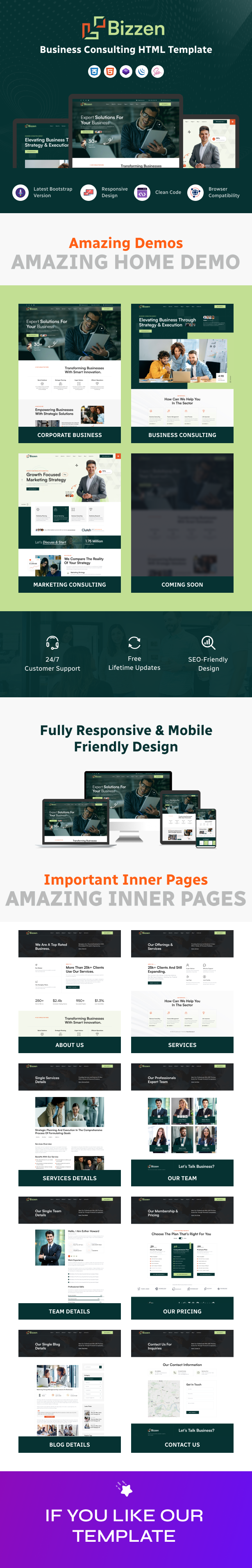 Bizzen - Business Consulting React NextJS Template
